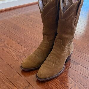 Tecovas Roughout Cowboy Boots